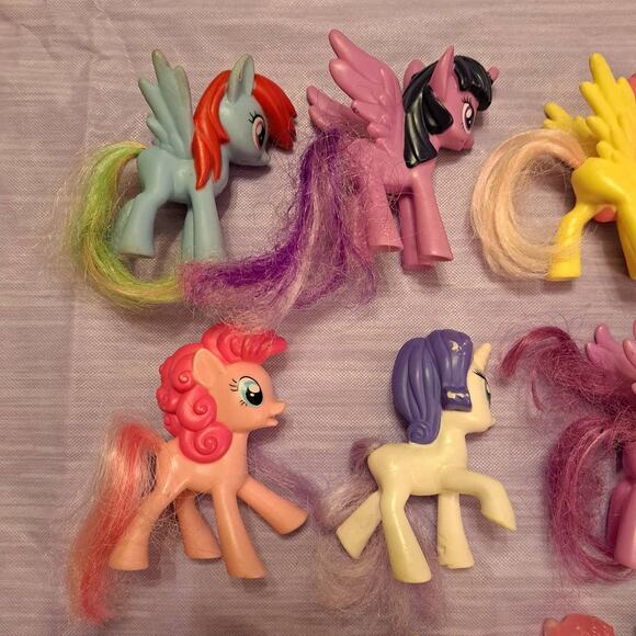 (19) Piece My Little Pony Figures Mini Figures Mashems & Bracelet Lot - Picture 7 of 13